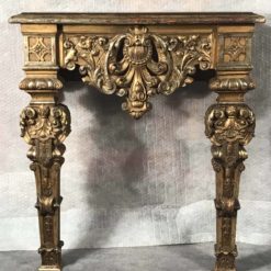 Giltwood Console Table- front- styylish