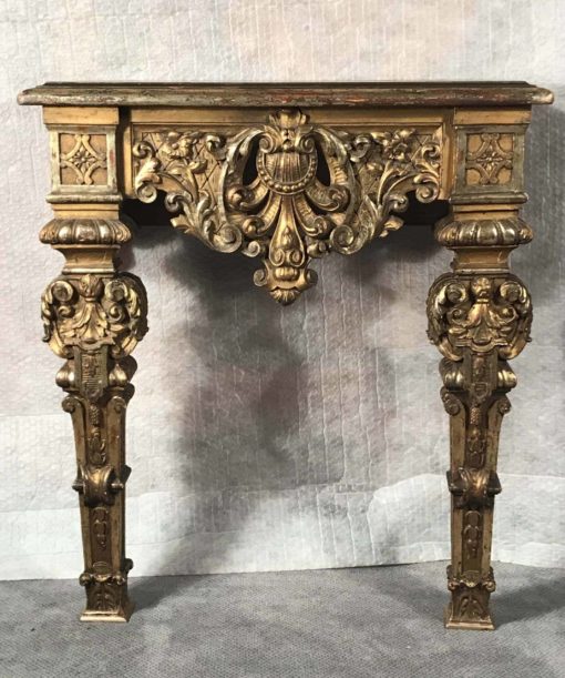 Giltwood Console Table- front- styylish