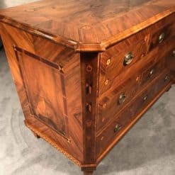 Louis XVI Commode walnut- three-quarters view- styylish