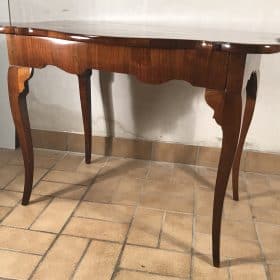 Pair of Console Tables, Italy 18th century, Walnut