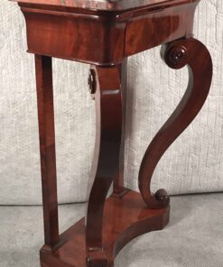 Biedermeier Console Table- three-quarters view- styylish