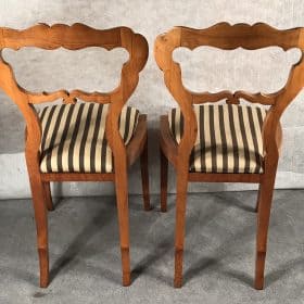 Pair of Biedermeier Side Chairs, Austria 1820