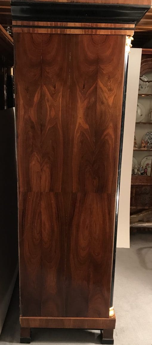 Biedermeier Wardrobe walnut- side- styylish