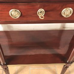 French Antique Console Table- closeup- styylish