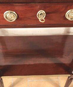 French Antique Console Table- closeup- styylish