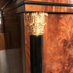 Biedermeier Wardrobe walnut- closeup- styylish