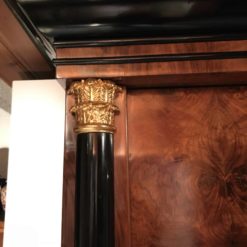 Biedermeier Wardrobe walnut- column- styylish