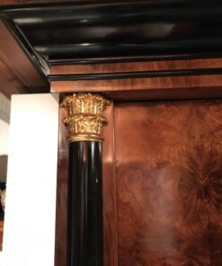 Biedermeier Wardrobe walnut- column- styylish