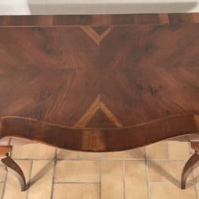 Pair of Console Tables, Italy 18th century, Walnut