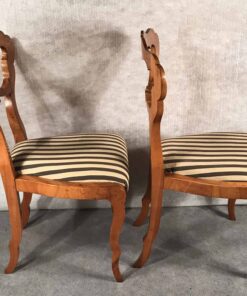 Pair of Biedermeier Chairs- side- styylish