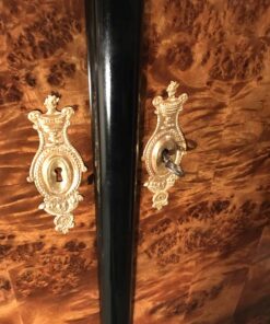 Biedermeier Wardrobe walnut- keyholes- styylish