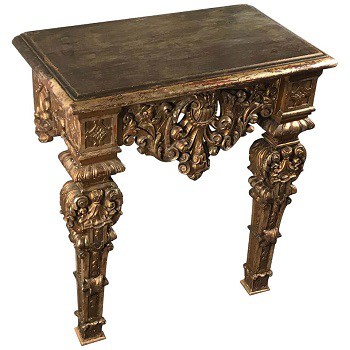 Giltwood Console Table