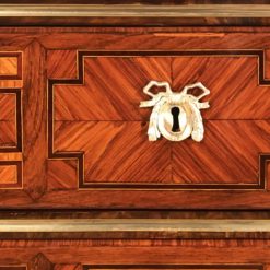 Antique Louis XVI Dresser- detail of escutcheon- styylish