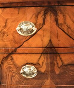 European Biedermeier Dresser- detail of brass fittings- styylish