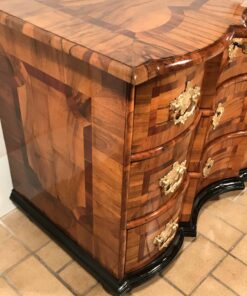 German Baroque Dresser- three-quarters view- styylish