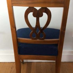 Set of four Biedermeier Chairs- back-view- styylish