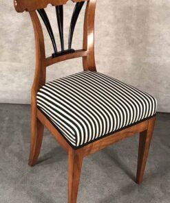 Six Biedermeier Chairs- three-quarters view- styylish