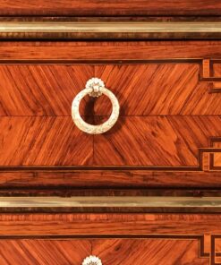 Antique Louis XVI Dresser- marquetry detail- styylish