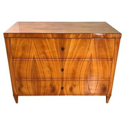 European Antique Furniture- Biedermeier Chest of Drawers- styylish