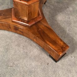 Biedermeier Table walnut- base- styylish