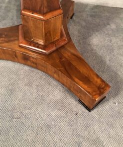 Biedermeier Table walnut- base- styylish