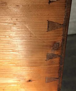 European Biedermeier Dresser- detail of a drawer- styylish