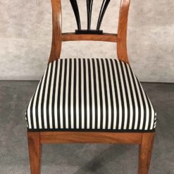 Six Biedermeier Chairs- front- styylish