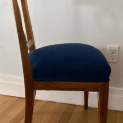 Set of four Biedermeier Chairs- side view- styylish