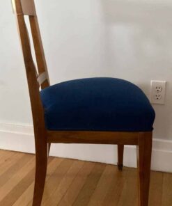 Set of four Biedermeier Chairs- side view- styylish