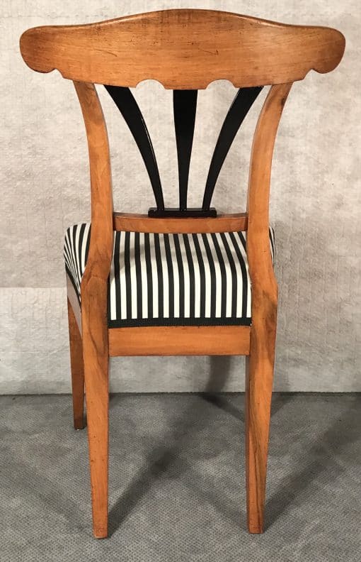 Six Biedermeier Chairs- back- styylish