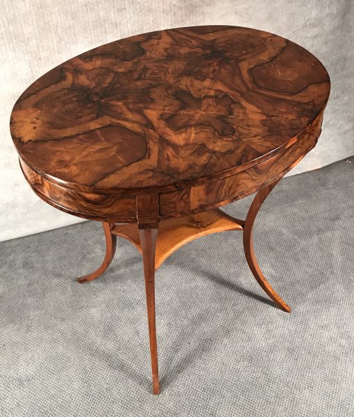 Biedermeier Side Table- Top view- styylish