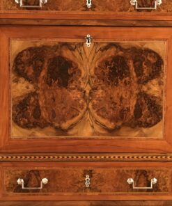 Antique French Desk- outside of writing top- styylish