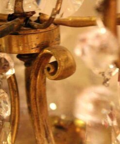 Cute Glass Candelabrum- detail middle- styylish