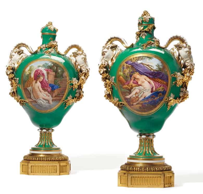 Sevres Porcelain- vases