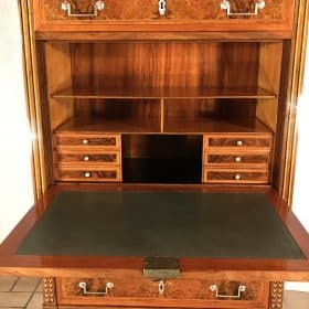 Antique Secretary Desk with Drop Front, France 1780