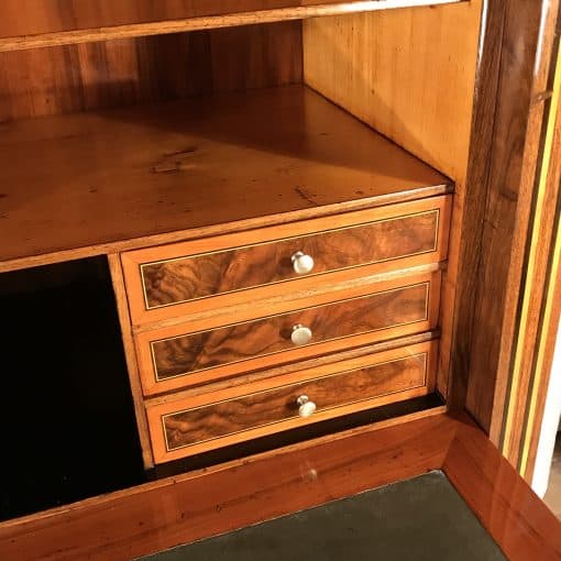 Antique French Desk- detail of interior- styylish