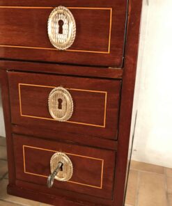 Louis XVI Roll top Desk- detail front- styylish