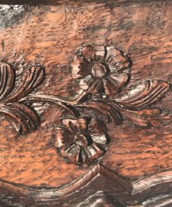 Baroque Side Table- detail of carving- styylish