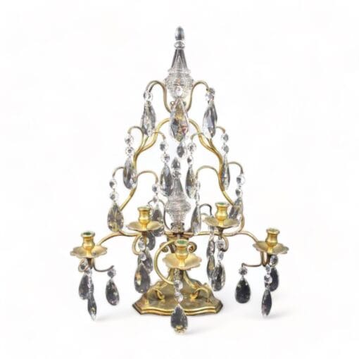 Cut Glass Candelabrum- styylish