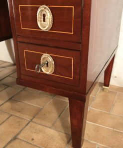 Louis XVI Roll top Desk- detail drawers- styylish