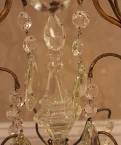 Cut Glass candelabrum- detail- Styylish