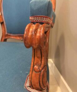 Louis XV armchair- detail of armrest- styylish