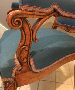 Louis XV armchair- sideview of armrest- styylish