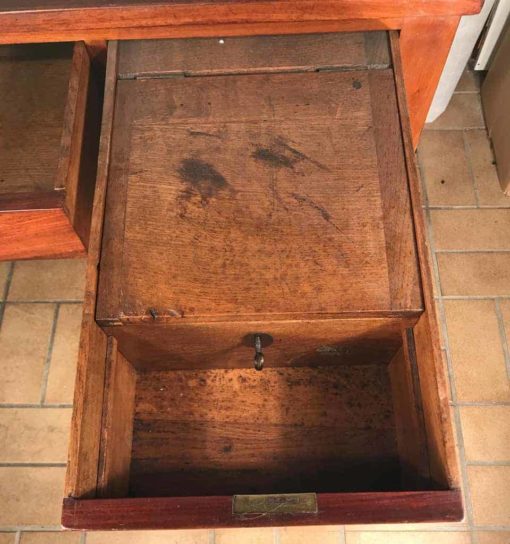 Antique Desk- Interior of a drawer- styylish