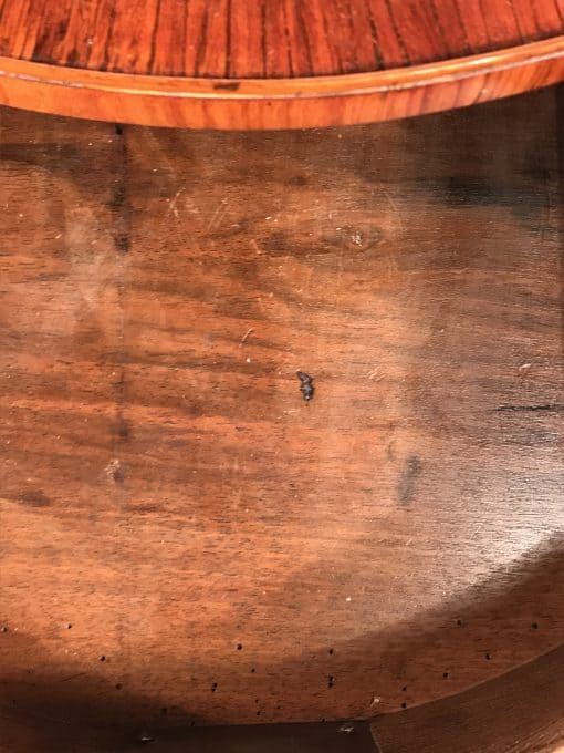 Antique side table- inside of drawer- styylish