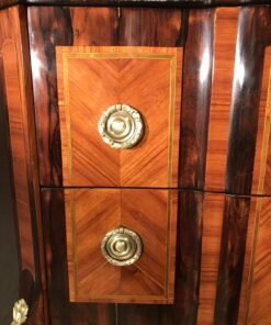 French antique chest- detail of drawers- styylish