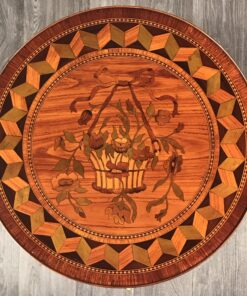 Antique side table- top view- styylish