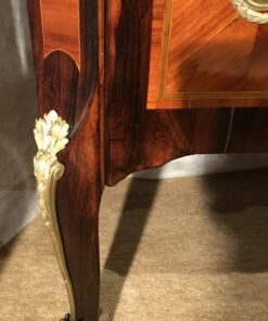 French antique chest- detail of leg- styylish