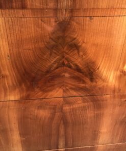 Biedermeier chest of drawers cherry- veneer detail- styylish