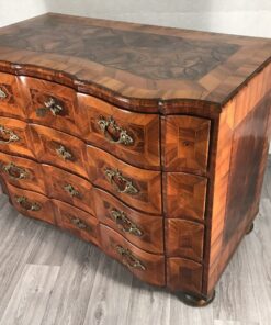 Baroque furniture- three quarter view of a chest- styylish